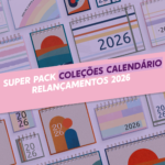 Arquivo Super Pack Capas Calendário 2026