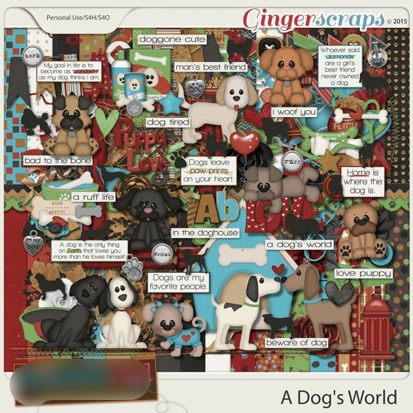 ADogsWorld Kit Digital Um Mundo de Cães - Imagem 1