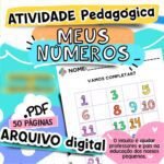 Kit Digital Atividade Pedagógica Meus NÚmeros