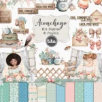 Kit Digital Floral Aconchego