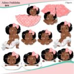 Kit Digital Adeus Fraldinha Menina 6