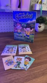 Arquivo Álbum de figurinhas + bolsinha para caderno - Imagem 3