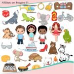 Kit Digital Alfabeto em Imagem