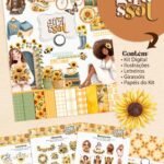 Kit Digital Combo Girassol