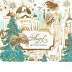 Kit Digital Anjos de Natal  Clipart