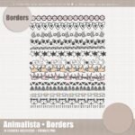 Kit Digital Animalista Borders
