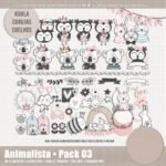 Kit Digital Animais Fofinhos