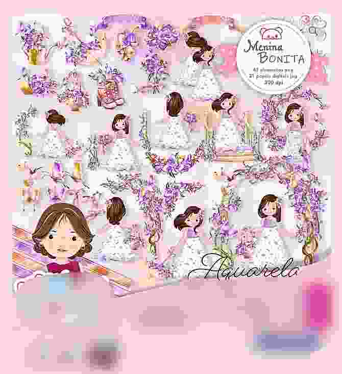 Aquarela Kit Digital Aquarela - Imagem 1