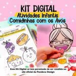 Kit Digital Atividade Infantil Comidinha com os Avós