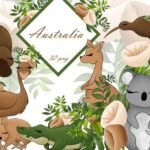 Kit Digital Animais Australia