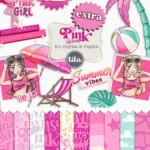 Kit Digital Combo Barbie