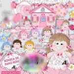 Kit Digital Boneca de Pano 1