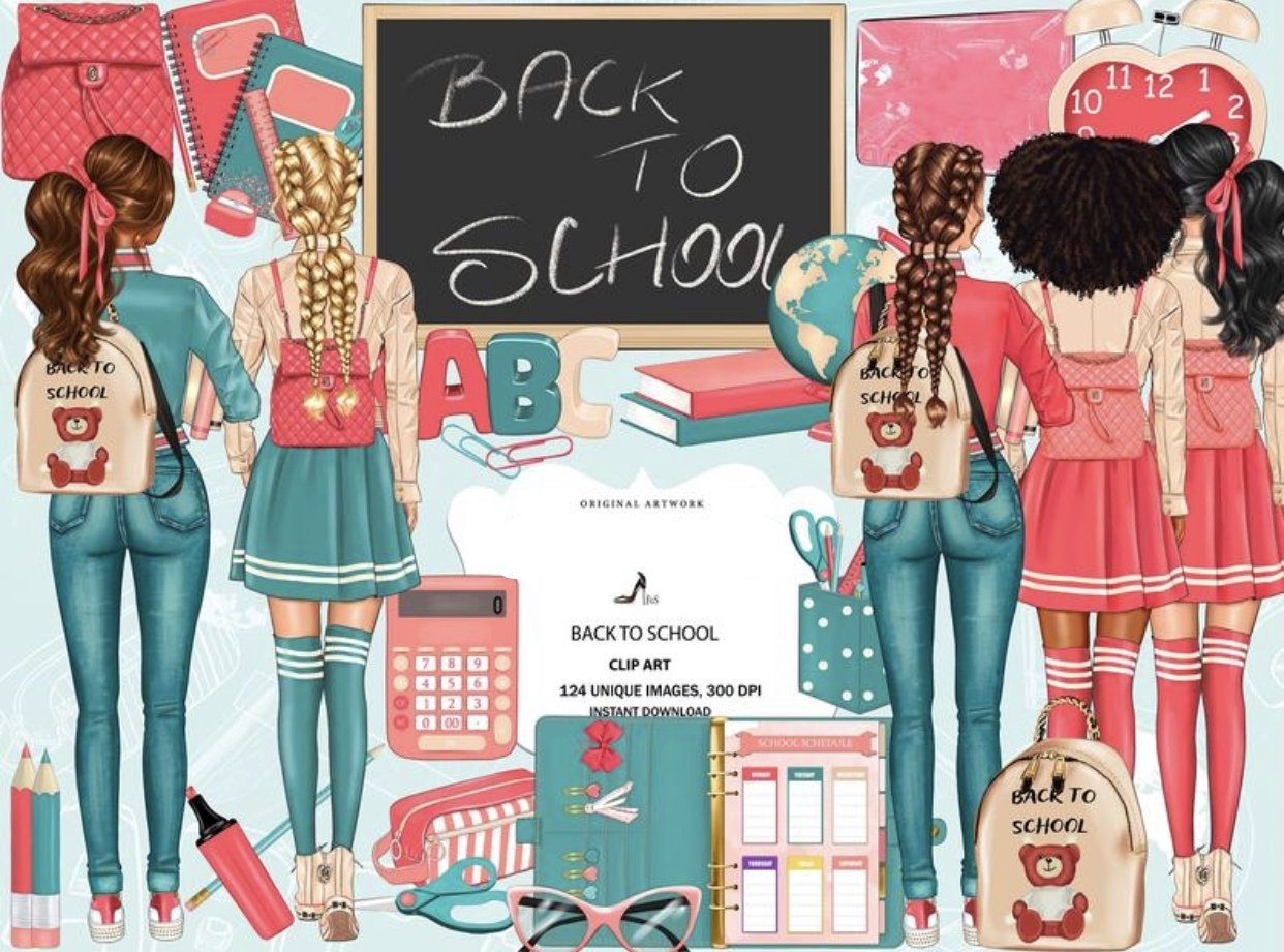 Back to school Kit Digital De Volta a Escola - Imagem 1