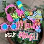Arquivo Topo de Bolo Balada Neon Tênis