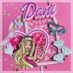 Arquivo Topo de Bolo Barbie Shaker