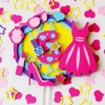 Arquivo Topo de Bolo Barbie Shaker Pink