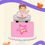 Arquivo Topo de Bolo Barbir Baby Carro