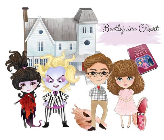Beetlejuice Kit Digital Beetlejuice O Fantasma - Imagem 1