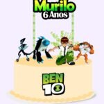 Arquivo Topo de Bolo Ben 10
