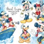 Kit Digital Mickey Marinheiro