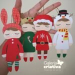Arquivo Topo de Bolo Boneca Metoo Dolls Natalinas
