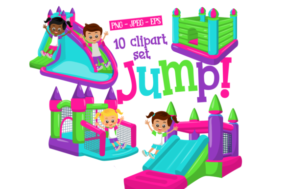 Bounce-House-Vol-1-7503604 Kit Digital Pula-pula Diversão - Imagem 1