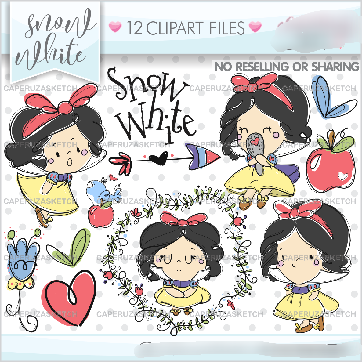 Branca de Neve Kit Digital Branca de Neve - Imagem 1