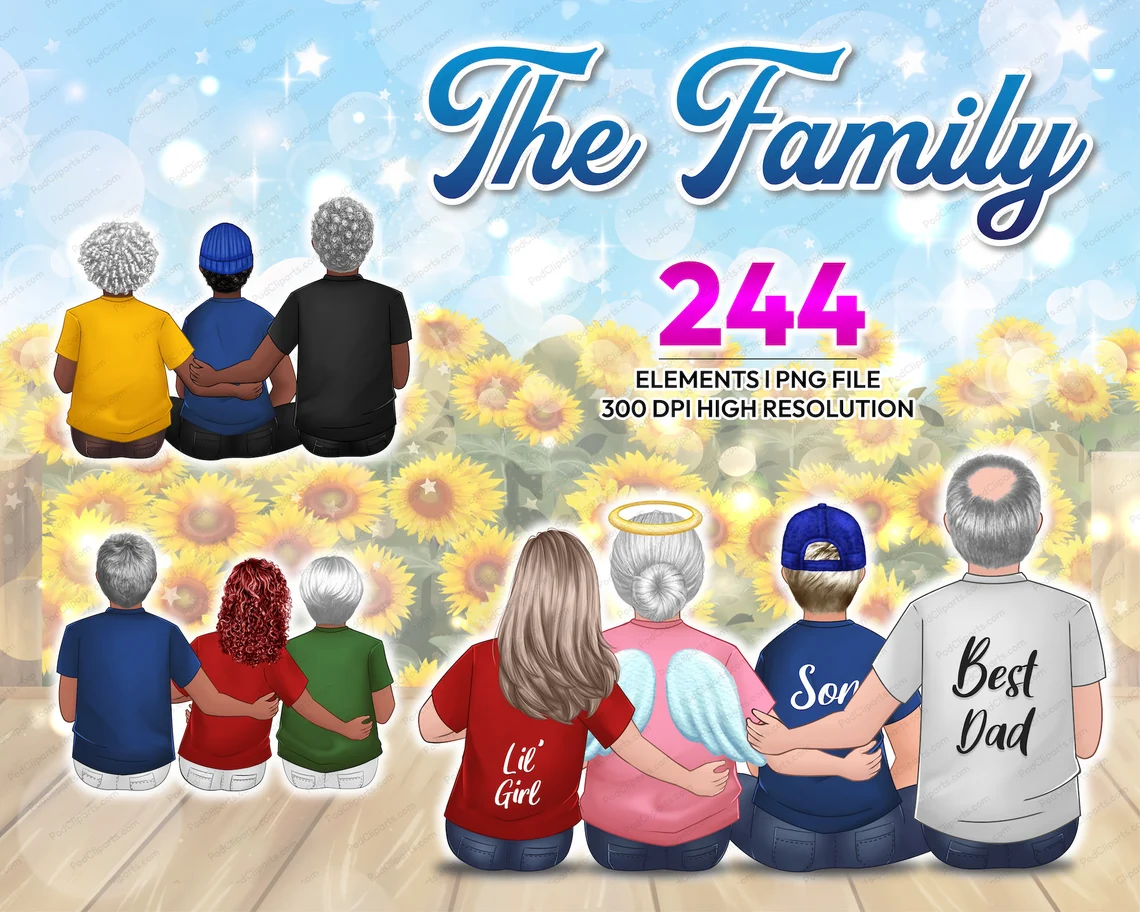 CA273 - family-20241202T194827Z-001 Kit Digital Foto em Familia com Anjo 244 - Imagem 1