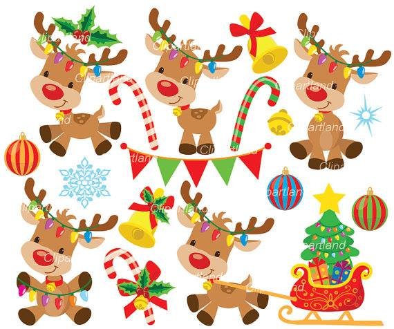 CCR_15_Christmas_reindeer_png Kit Digital Natal - Imagem 1