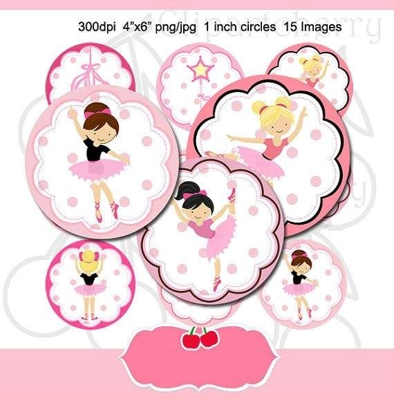 CHERRY LITTLE BALLET Kit Digital Balé da Pequena Cereja - Imagem 1