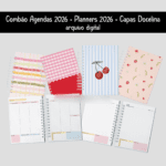 Arquivo Combo Planners e Agendas 2026 +Capas Coleção