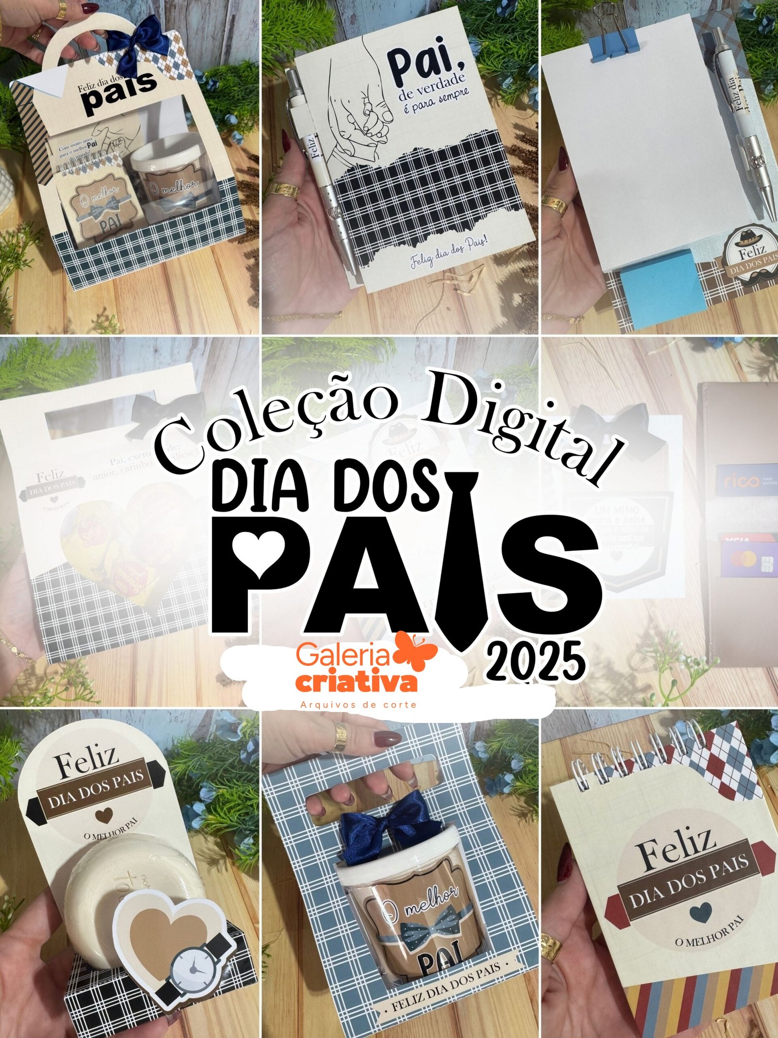 COMPLETO Arquivo Dia dos Pais Coleção 2025 - Imagem 1