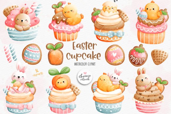 CUPCAKE Kit Digital Cupcake - Imagem 1