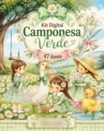 Kit Digital Camponesa Verde