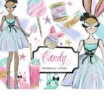 Kit Digital Doce Cliparty