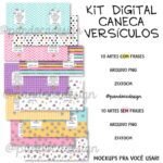 Kit Digital Caneca Versículos