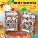 Arquivo Festa Junina Card paçoquinha Barraca