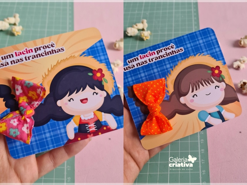Card Xuxinha Arquivo Festa Junina Card Xuxinha - Imagem 1