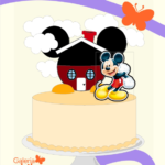 Arquivo Topo de Bolo Casa do Mickey