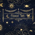 Kit Digital Inlustração de Tarô Celestial
