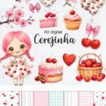 Kit Digital Cerejinha