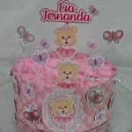Arquivo Topo de Bolo Chá de Bebê Ursinha Bailarina