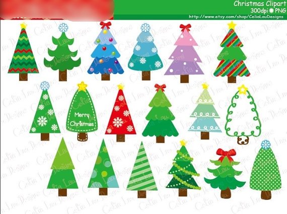 Christmas 5_Celia Lau Kit Digital Arvore de Natal - Imagem 1