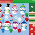 Kit Digital Boneco de Neve