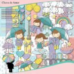 Kit Digital Chuva de Amor