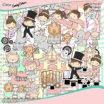 Kit Digital Circo Candy