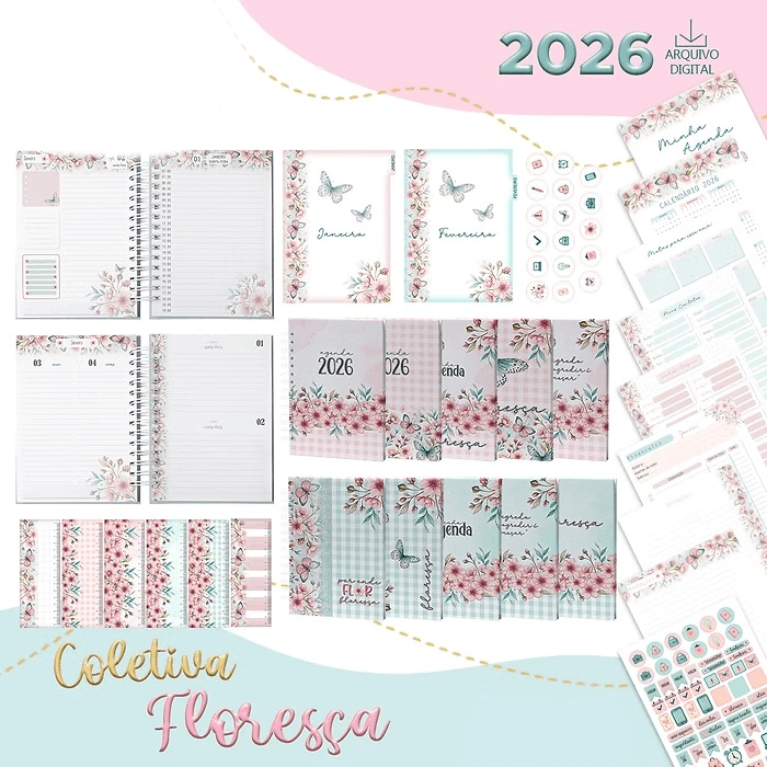 Coletiva Floresça - 2026 Arquivo Coletiva Floresça 2026 - Imagem 1