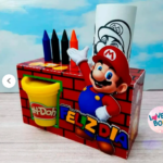 Arquivo Caixa Colorir Massinha Play Doh Super Mario 2