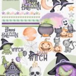 Kit Digital Bruxinhas Halloween
