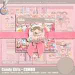 Kit Digital Menina Candy